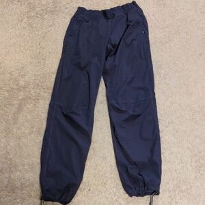 lululemon athletica blue lined joggers
